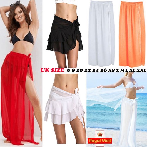 women's swim wrap skirt